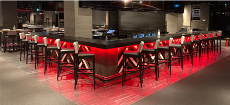 Modern and Casual Atmosphere - Back Bar at TGI Fridays - Niagara Falls Restaurants